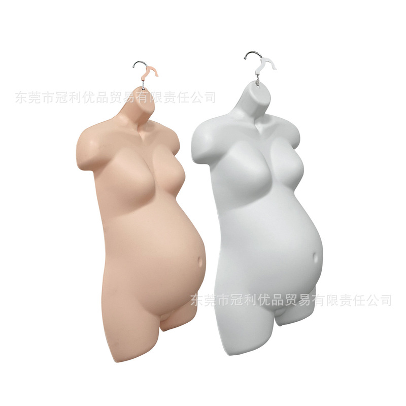 Maternity Model Plus Size Women's Clothing Maternity Store Display Model Props Clothes Hanger Model Piece Thickeneded Half-Length Chest Piece