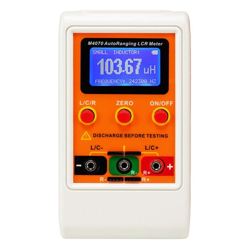 Crystal Research Высокоточный 1% цифровой мост M4070 автоматический измеритель емкости диапазона ручной тестер LCR оптовая продажа с завода