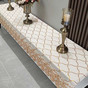 Dustproof Tv Cabinet Tablecloth 2025 New Popular Waterproof Tablecloth Shoe Cabinet Cloth Long Cabinet Cover Cloth to Cover up Ugly Protective Pad