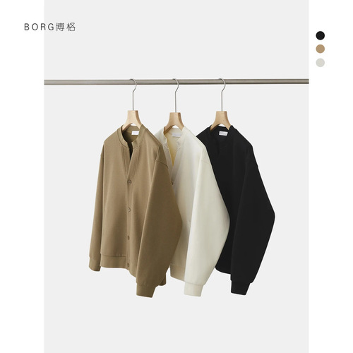 2025 New Spring Autumn Versatile Loose Personal Trendy Fashion V-Neck Casual Long-Sleeve Jacket