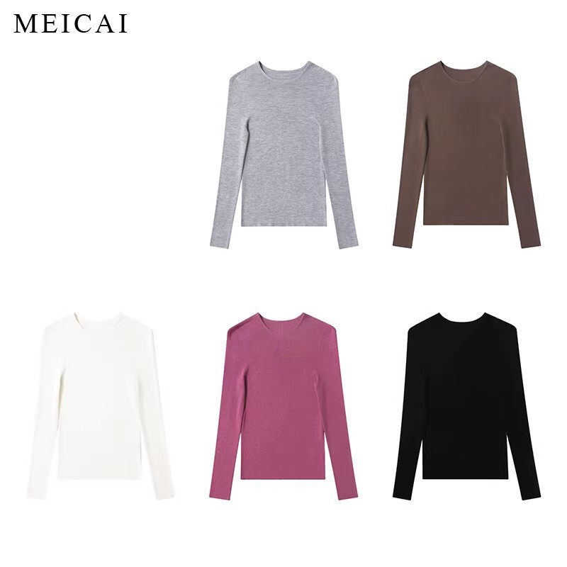 Premium Gold Wool 15.5 Micron Fine Spun Seamless Knitted Base Layer Sweater 160S Premium Gold Wool 15.5 Micron Fine Spun Seamless Knitted Base Layer Sweater 160S