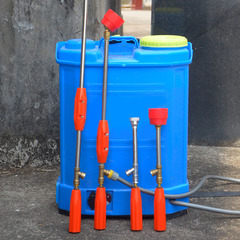 農用防風直噴可調節噴霧器高壓泵手槍式噴槍打農藥鋼槍水槍園林