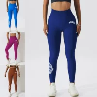 AliExpress Darc волчья голова бесшовные трикотажные штаны для йоги женские фитнес-упражнения Leggings облегающие тонкие брюки