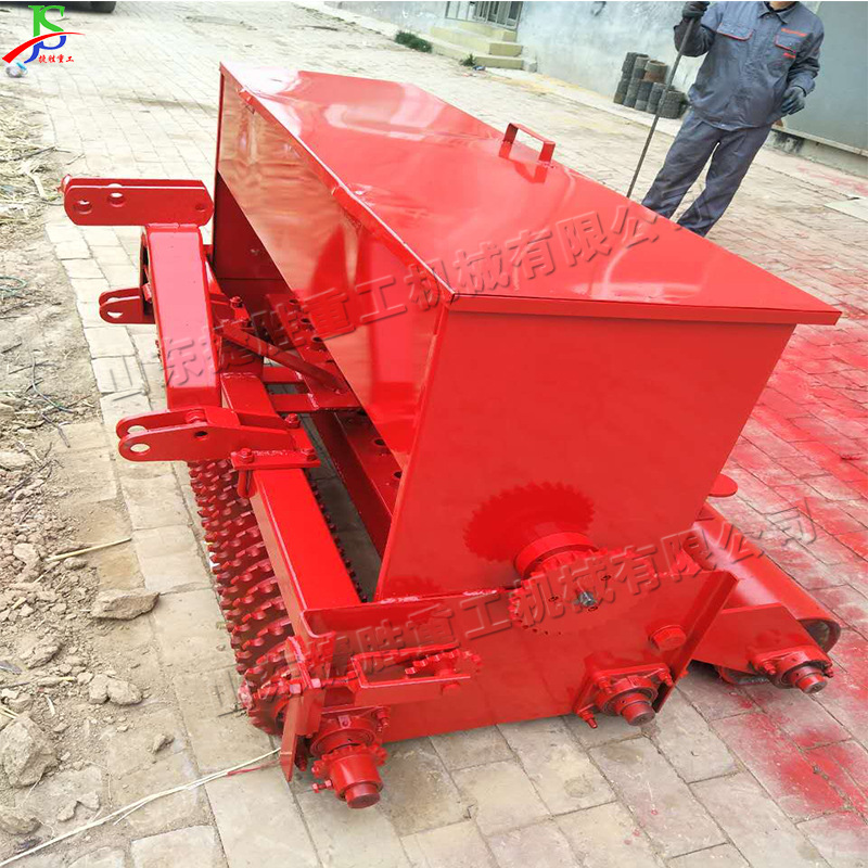 Césped plantador tractor colgante césped plantador tractor tracción hierba semilla planta máquina de protección image 5
