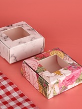 手工皂盒 小首饰礼盒 饰品气垫bb包装盒文艺可爱卡通手工喜糖盒