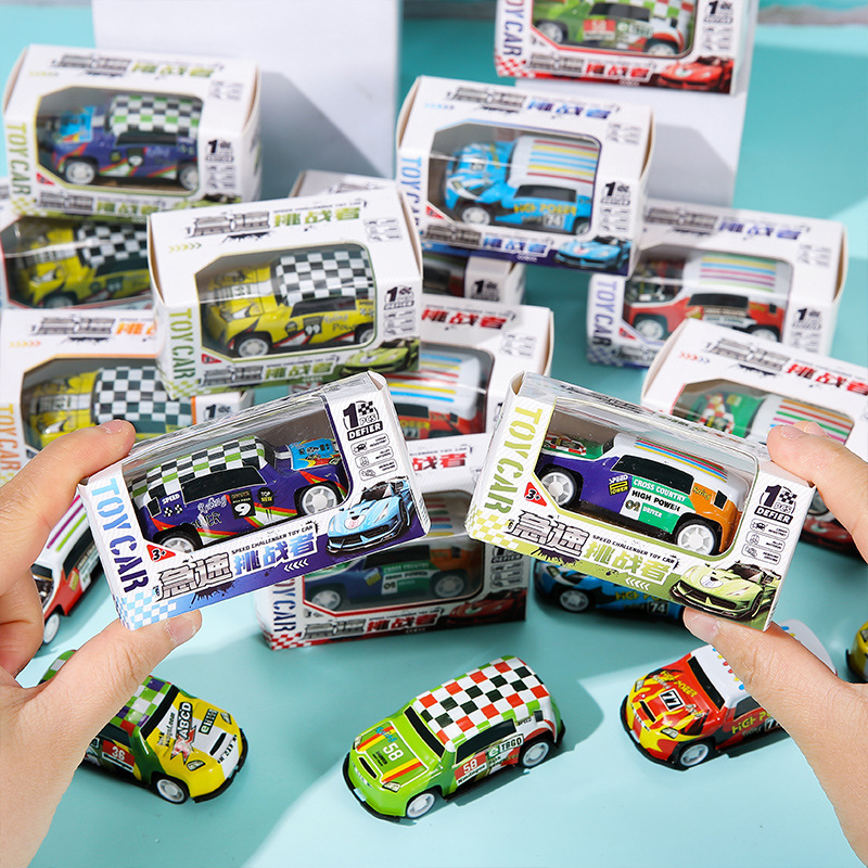 Boxed Tin Car Mini Pull-Back Car Alloy Toy Car Children's Toy Car Gift Box Model Set Small Car Racing Car Boxed Tin Car Mini Pull-Back Car Alloy Toy Car Children's Toy Car Gift Box Model Set Small Car Racing Car