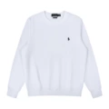 Crewneck White Green Logo
