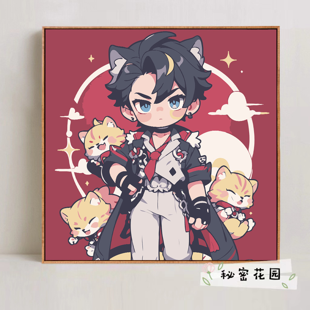 FC268 / 20*20cm バックボード + ペイント + ブラシ