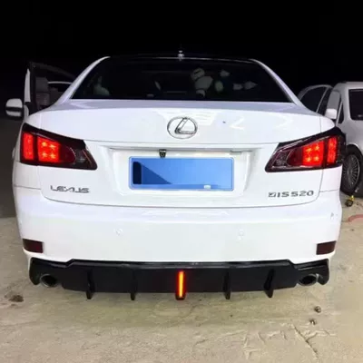 Big Surrounded Modified Pilot Light Rear - rear-lip-water-transfer-printing-carbon-fiber-with-lights