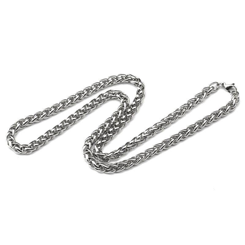 Dragon Bone Titanium Necklace Stainless Steel Clavicle Chain_voghion.com