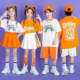六一儿童啦啦队演出服服装开幕式小学生运动会团体班服幼儿园表演