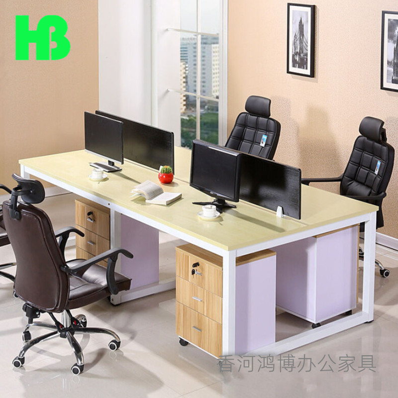 办公家具职员桌屏风隔断卡位电脑桌财务办公桌组合员工电脑桌