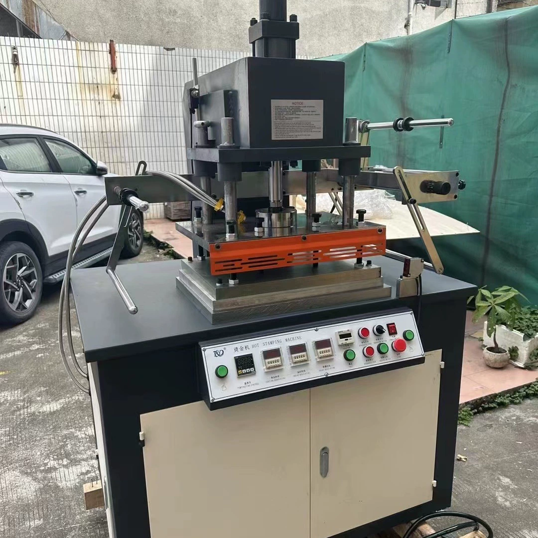 Большое давление золочения большой площади золочения Автоматическая Рулонная Бумага гидравлическая машина для золочения плоская бумага кожаная ткань золочение