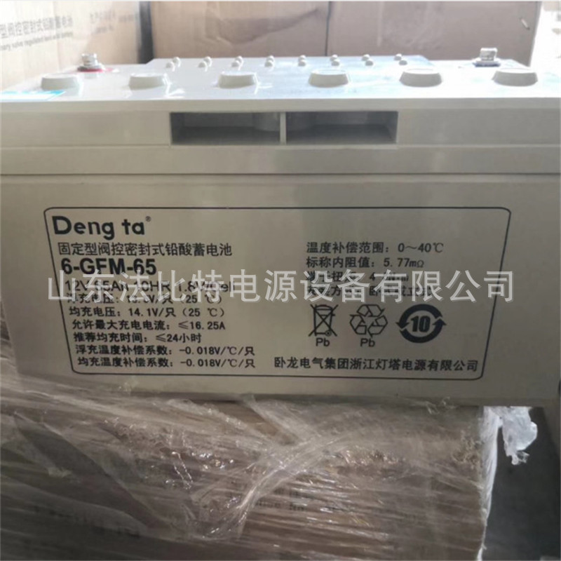 卧龙灯塔铅酸蓄电池6-GFM-40/12V40AH储能电源灯塔蓄电池6-GFM-40