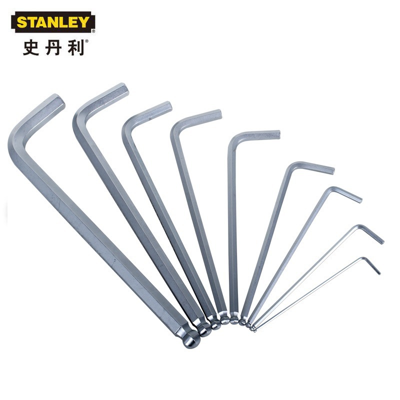 STANLEY/史丹利 公制长球头内六角扳手 94-099-23五金工具扳手