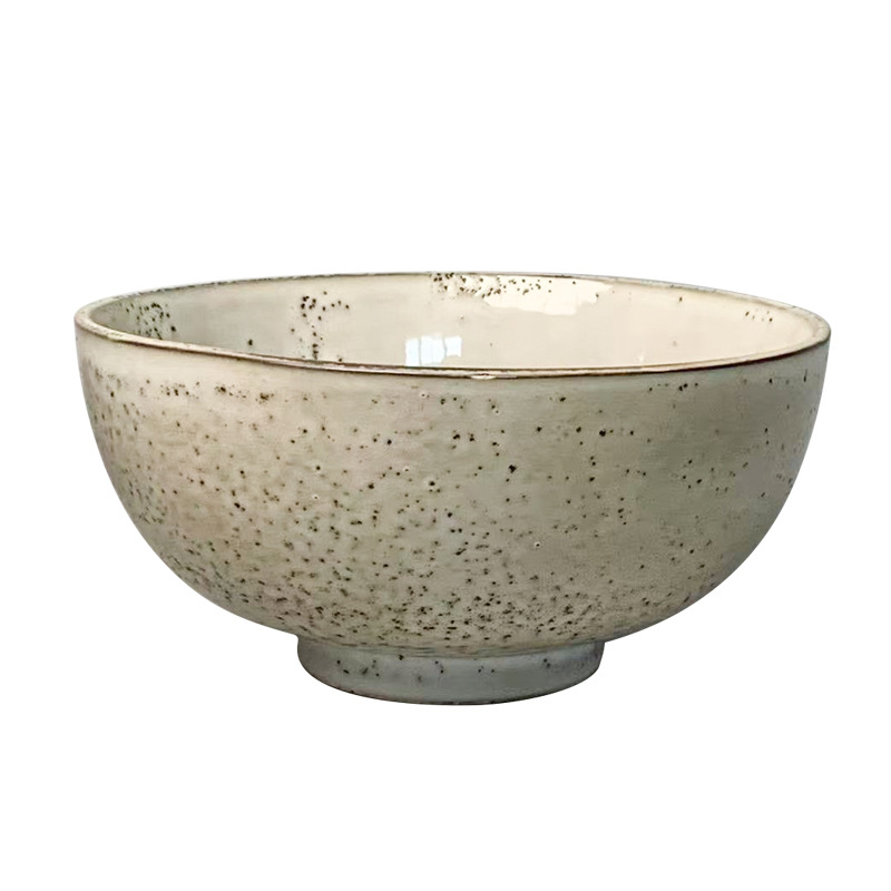 Traje retro de estilo japonés cáñamo punto vajilla hogar plato pasta plato grande tazón de sopa ensaladera pequeño tazón de arroz taza grande