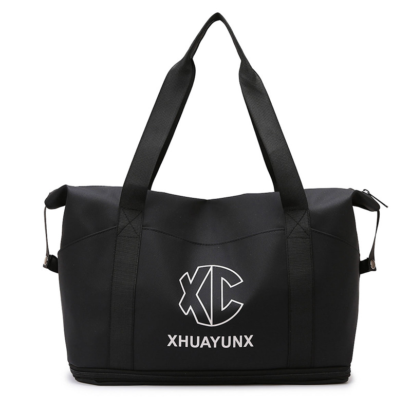 Nueva y práctica bolsa de fitness deportiva de separación seca y húmeda de gran capacidad, bolsa de viaje de expansión de corta distancia, bolsa de yoga de natación al por mayor