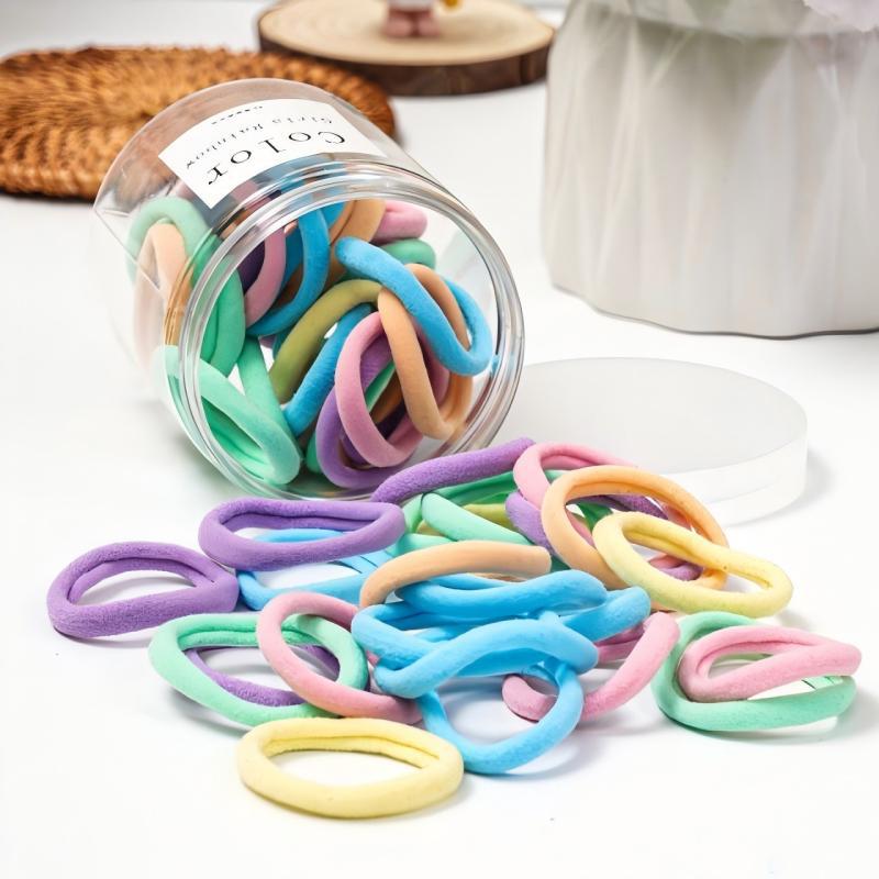 Los niños atan el cabello, las bandas de goma no dañan el cabello, la elasticidad es buena, el anillo para el cabello de la toalla, el bebé, la cuerda para el cabello, la cuerda para el cabello, los accesorios para el cabello, las mujeres
