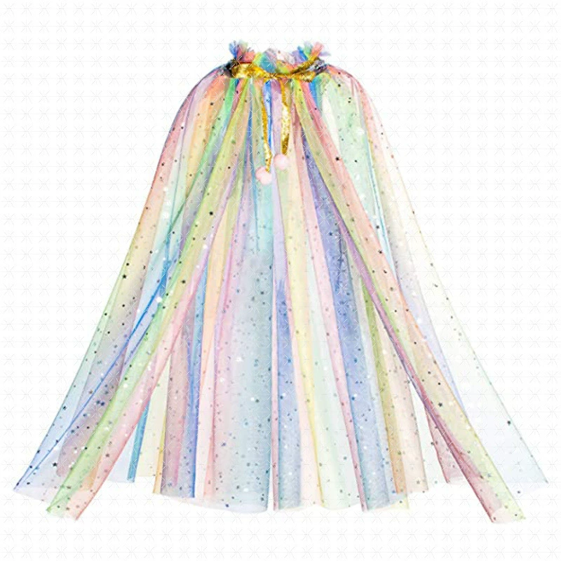 Новый детский праздничный плащ для вечеринок, плащ для костюмированного представления в стиле "Холодного сердца", косплей-тематика