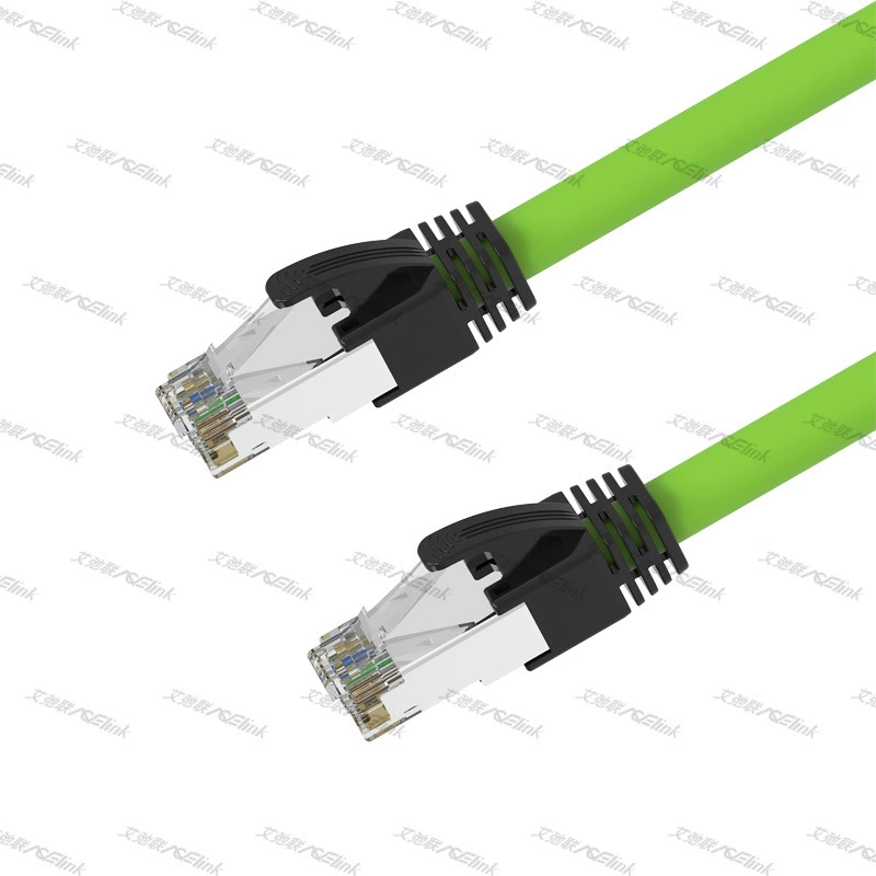RJ45 Категория 6e экранированный 10G сетевой кабель промышленный drag chain PROFINETCAT.6A Ethernet кабель PUR