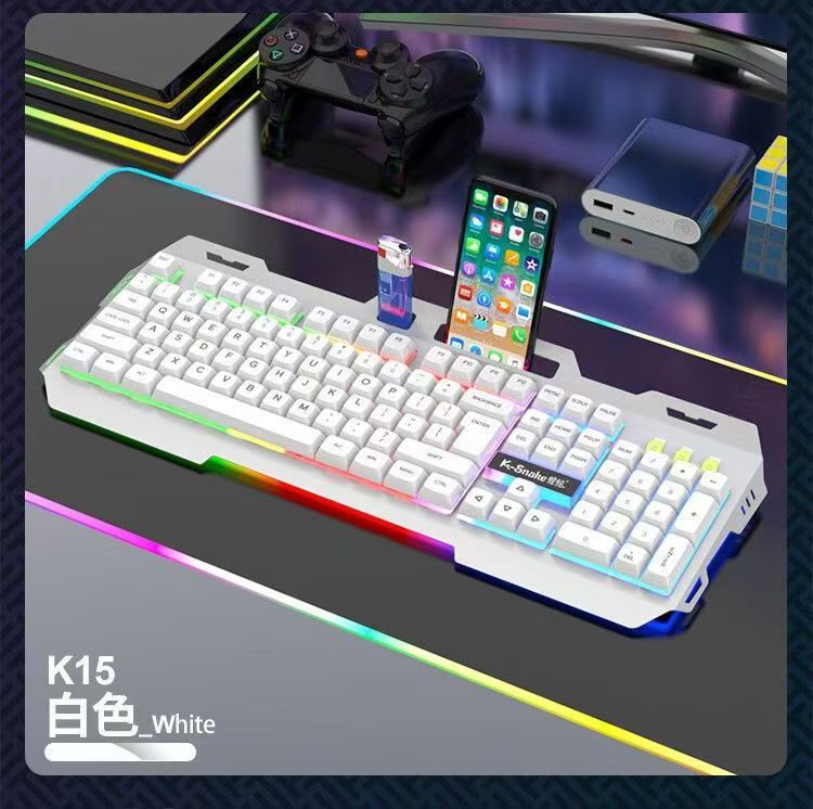 Viper K15 white single keyboard