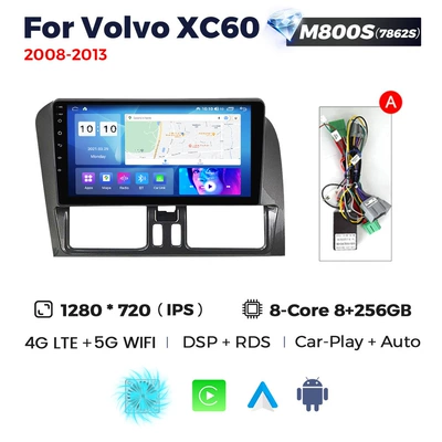 DVD Navigation: screen car navigation carplay - m800s-8256-eight-core-all-netcom