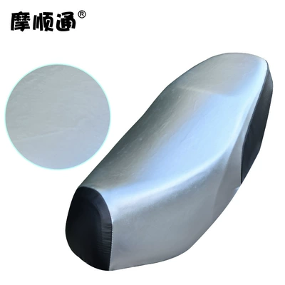 Motorcycle cushion: Joy Wh100T Sun Protection and - wuyang-honda-princess-silver-stretch-leather