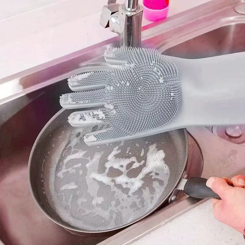 Silicone gloves