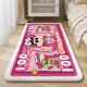 Cartoon Crayon Small New Bedroom Bedside Blanket Cute Long Mat Girl's Cloakroom Cashmere Carpet Can Represent Hair