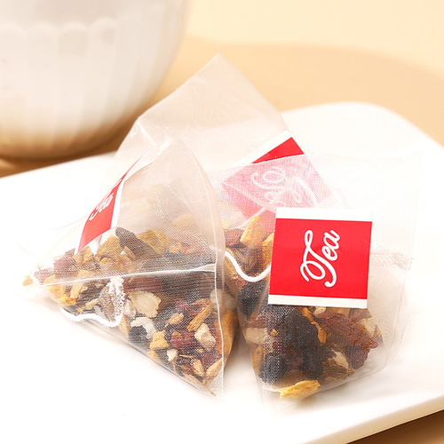 Twelve-flavored ginseng, polygonatum, wolfberry tea, men's solid golden gun, health-preserving eight-treasure tea, 250g triangular bag, mass sale