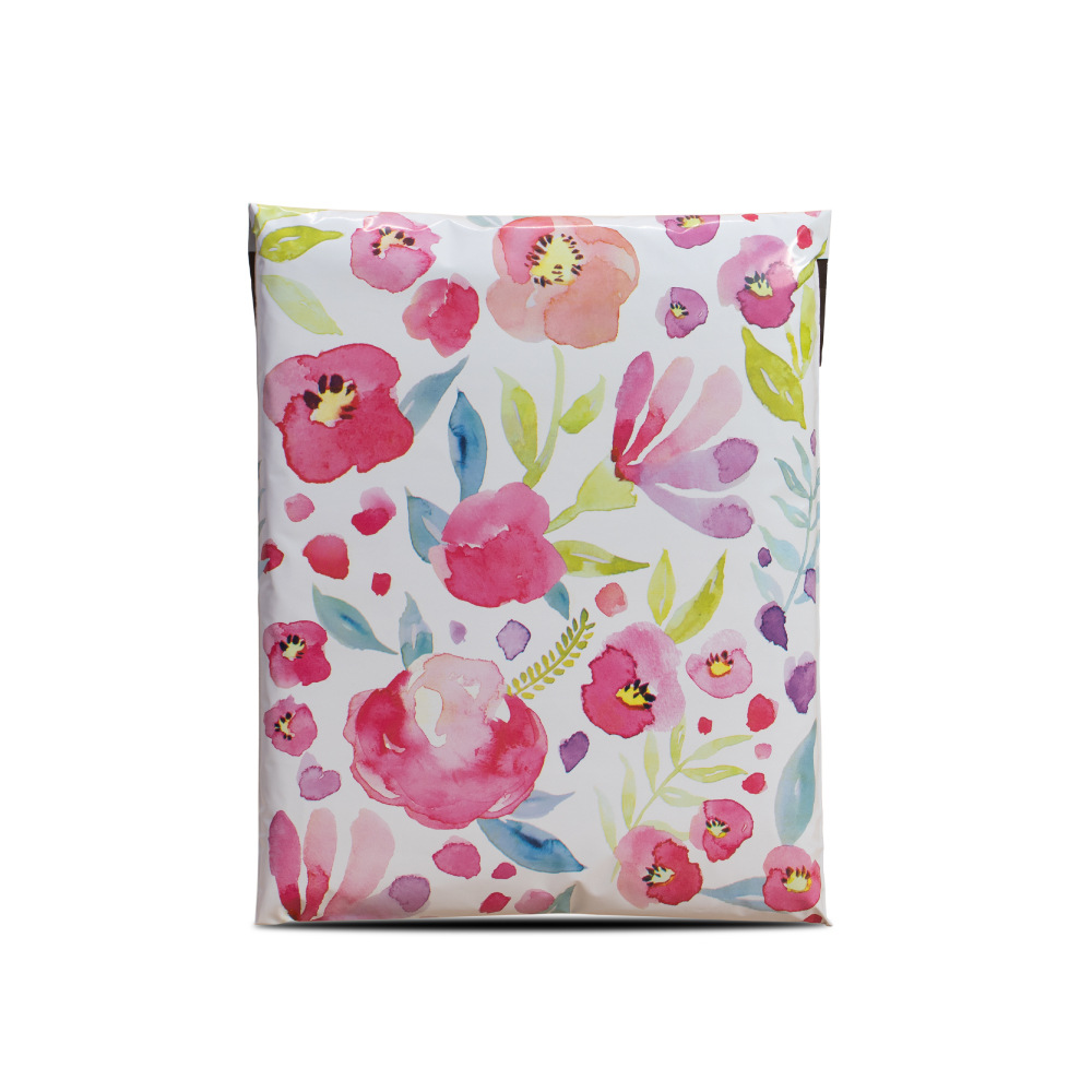 Panda bolsa de entrega impresa logística destrucción bolsa de embalaje colorida bolsa de dibujos animados impermeable gran venta caliente transfronteriza