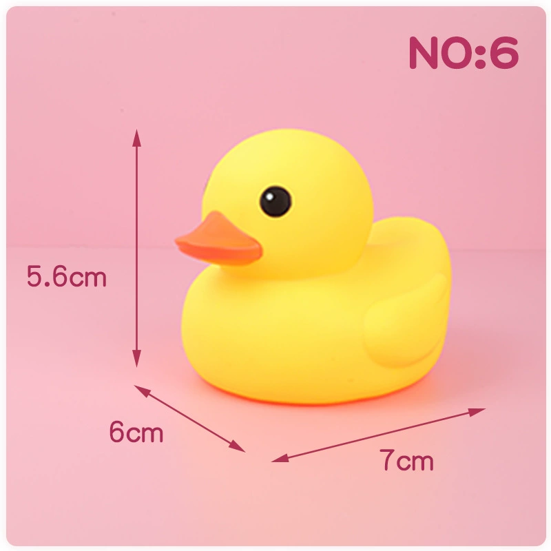 Bath Toy B.Duck — Children's Rubber Duck for Water Play & Bathing, Anti-Stress, Mini to Classic Sizes