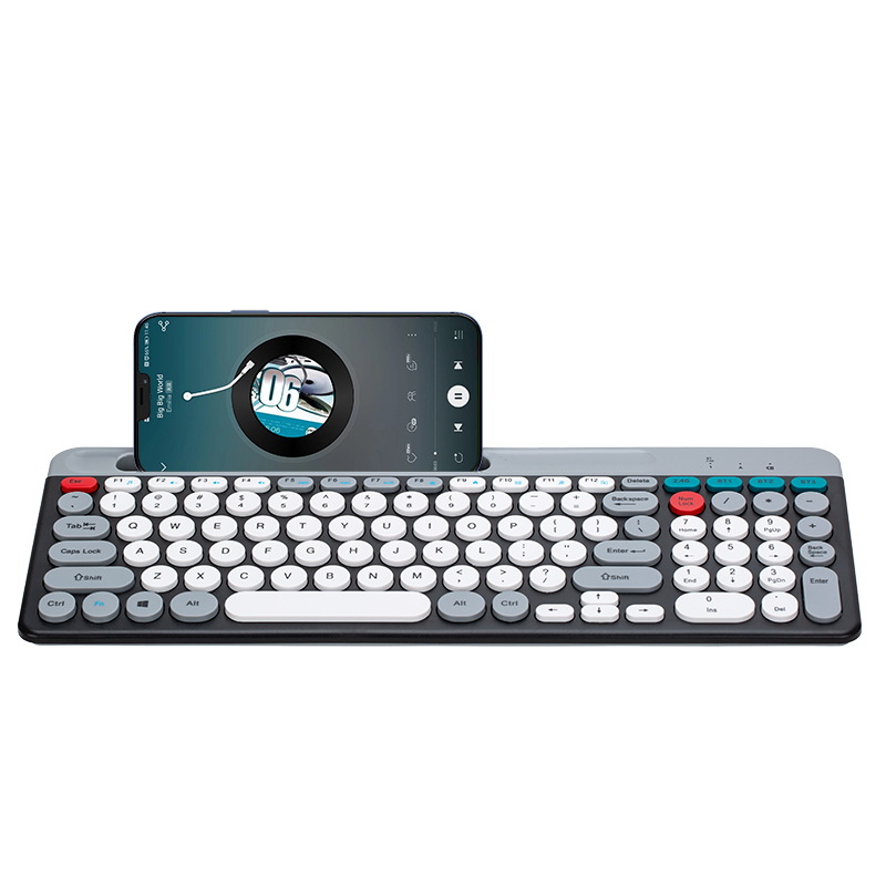 Kabelloses Bluetooth-Maus-Tastatur-Set mit Dual-Mode-Ladefunktion, geeignet für Tablets, Laptops, Computer und Mobiltelefone_voghion.com
