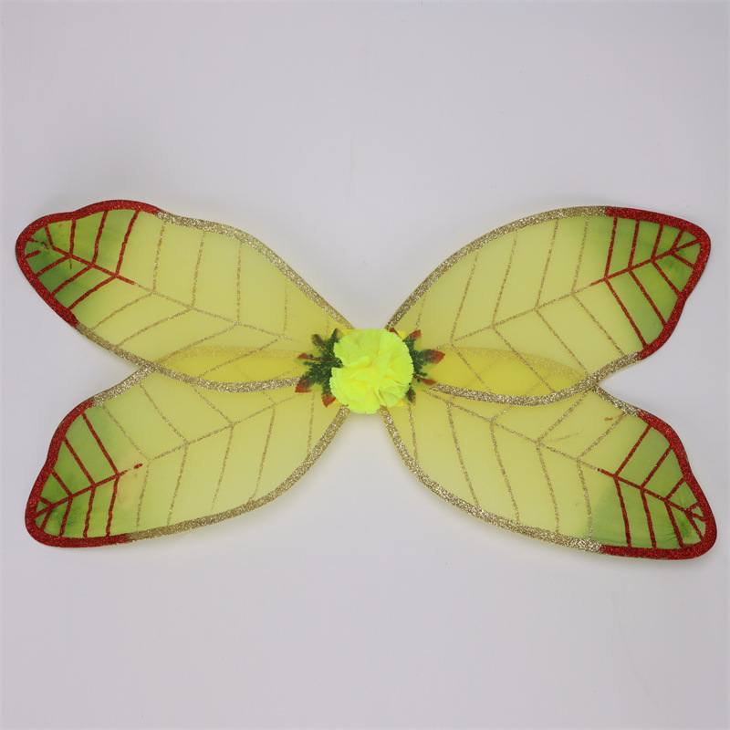 Cross-border Spot Butterfly Back Elf Cute Flower Fairy Props Wings Fairy Firefly Stage Props Performance Cross-border Spot Butterfly Back Elf Cute Flower Fairy Props Wings Fairy Firefly Stage Props Performance