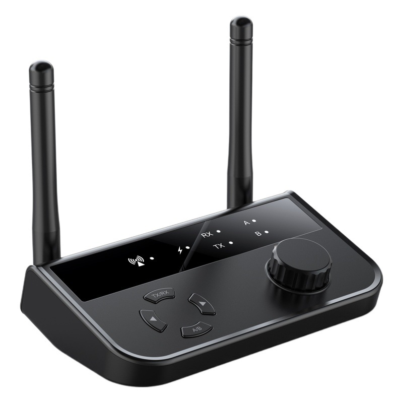 Nuevo transmisor receptor de música Bluetooth 5,3 2-en-1 soporte recepción y transmisión de uno a dos soporte TWS