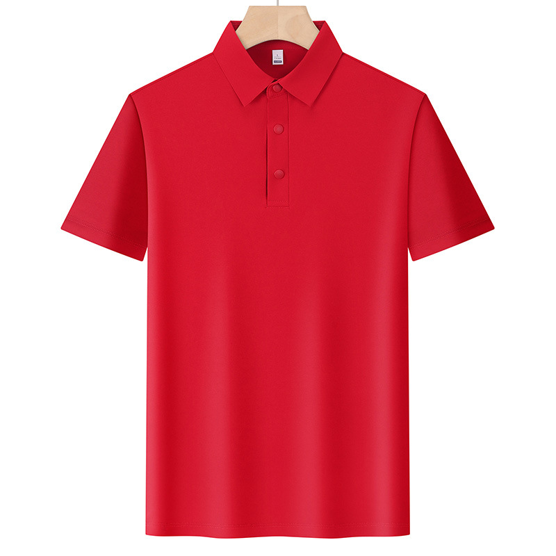 High-end verano mangas cortas club de golf con collar ropa de trabajo ropa de trabajo ropa de trabajo logotipo impreso personalizado