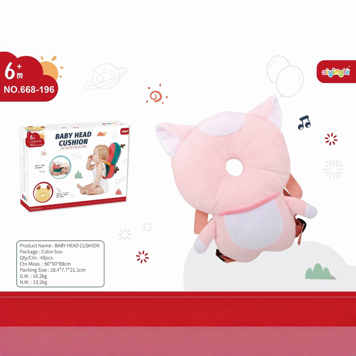 Almohadilla de protección para la cabeza a prueba de caídas para bebés, bebé que aprende a caminar, artefacto para niños que aprenden a caminar