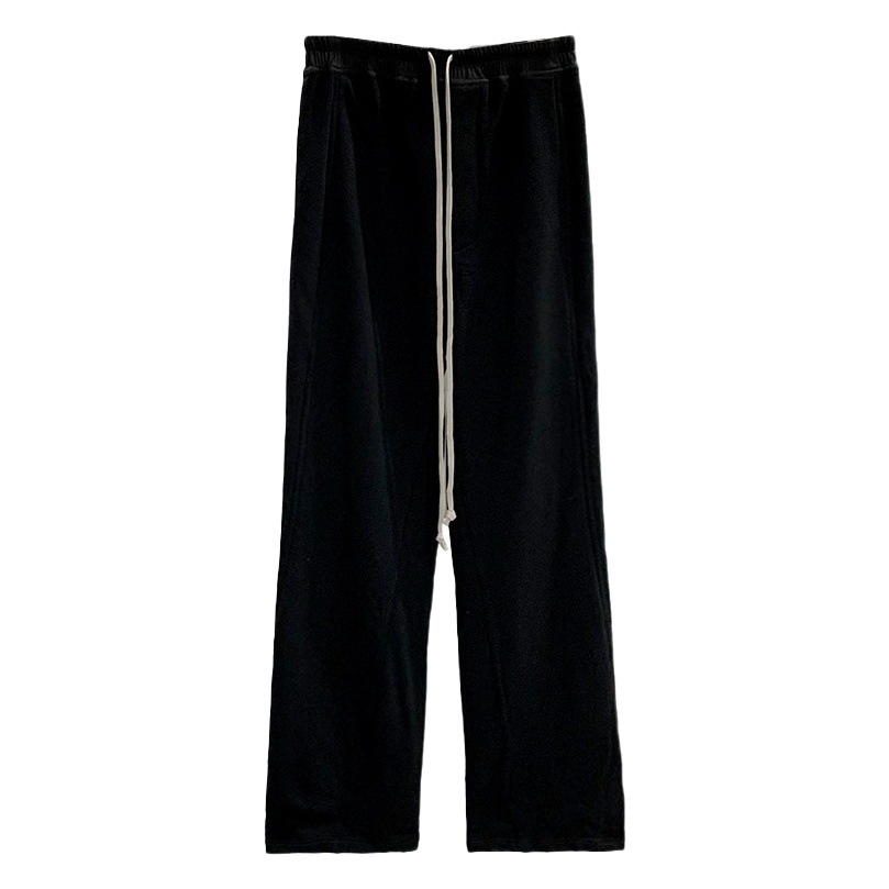 Pantalones Anchos Casuales para Hombre SUBHUMAN | Pantalones Holgados de Corte Amplio con Botones y Abertura Lateral, Estilo Urbano, Tallas Grandes