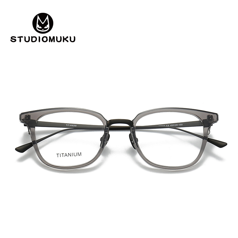 Gafas frescas de madera STUDIOMUKU Sven escoria conserva el marco de gafas retro nicho exquisito marco de gafas de moda