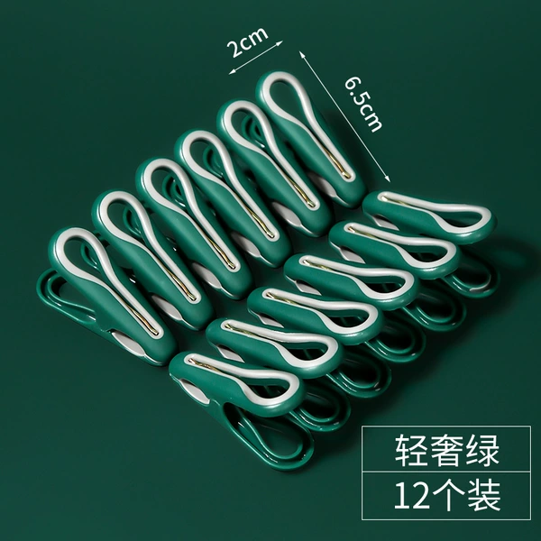 Green socks, 12 pieces