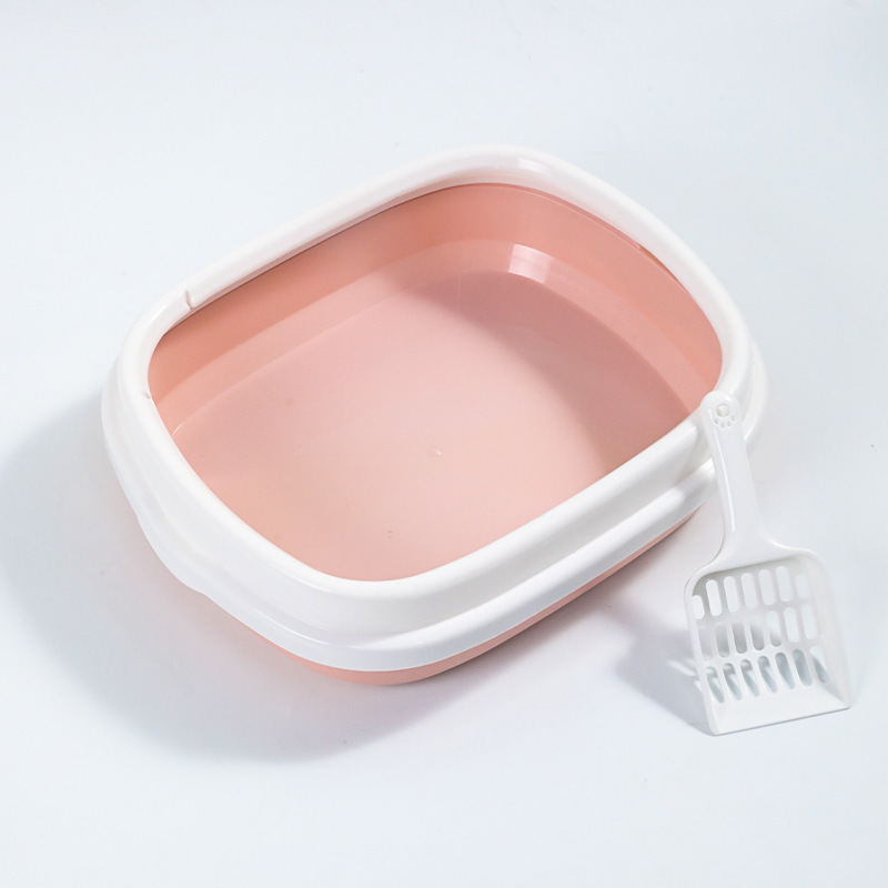 Pink small size (40*31*11cm) / Free cat litter scoop