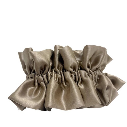 Cross-border small fragrance sweet wrist flower silk hair band women's new product 100% mulberry silk 22 momi meatball hair rope