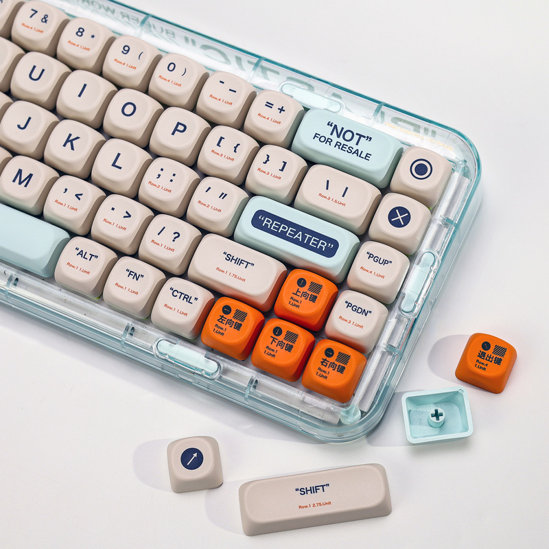 Plastic Themed Mechanical Keyboard Keycaps Koa Profile Pbt Korean and Russian Keyboard Caps Customized Dye-Sublimation Keycaps Plastic Themed Mechanical Keyboard Keycaps Koa Profile Pbt Korean and Russian Keyboard Caps Customized Dye-Sublimation Keycaps