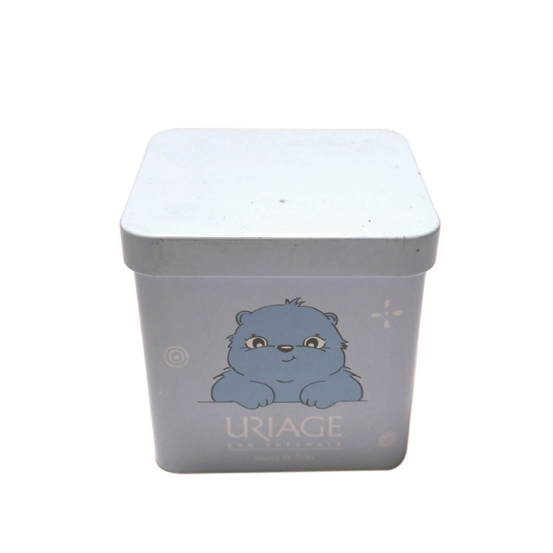 法国依泉柔润护唇膏包装铁盒 厂家嘴唇化妆包装马口铁盒