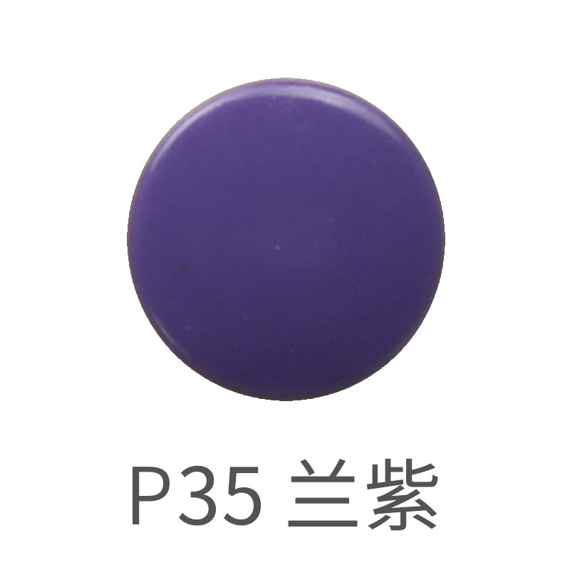 60 colores en stock T5 botón a presión de plástico pequeño lote de resina botón a presión ropa de bebé protección del medio ambiente POM botón a presión de plástico