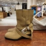 厚底交叉小众韩版牛仔靴