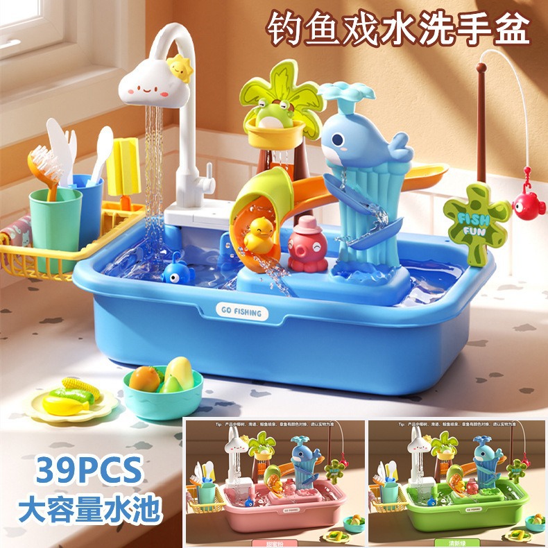 Lavadora de platos juguetes infantiles cocina circulación eléctrica lavavajillas lavavajillas