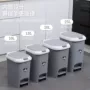 厨房办公室卫生间脚踏式纸篓