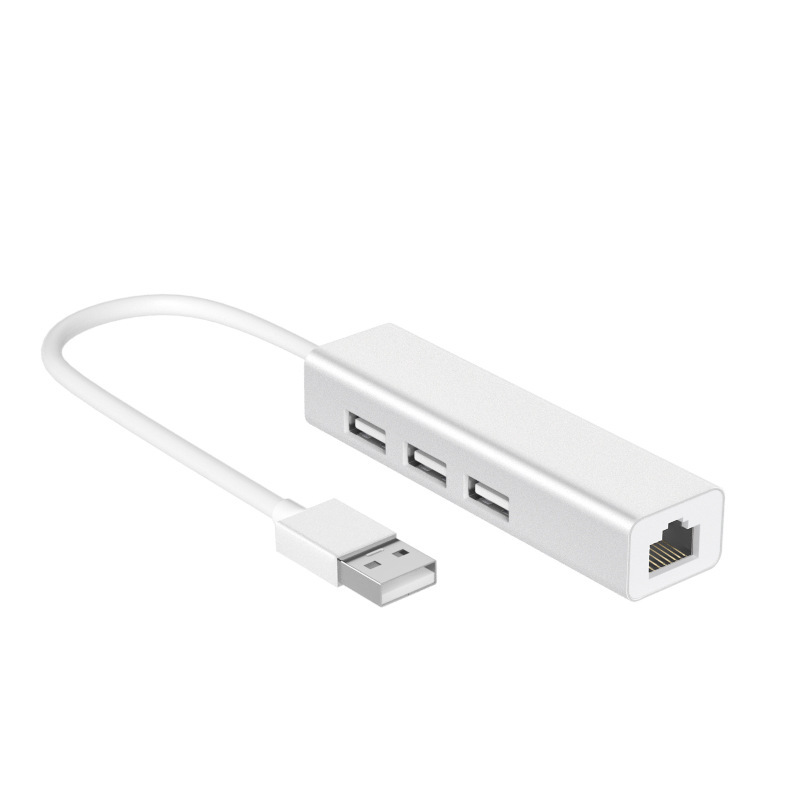 Type-C-3*0.0百兆ネットワークカードハブネットワークカードHUBはノートパソコン拡張ドックに適している|undefined