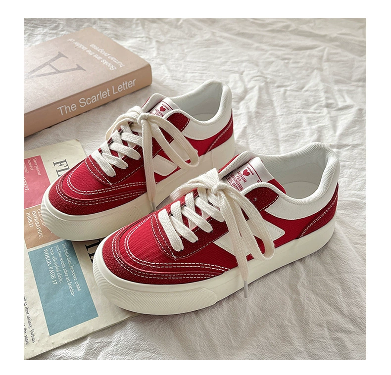 Sneakers, Lightweight Summer Fabric Upper, Lace-up Casual Shoes, Sizes 35–40